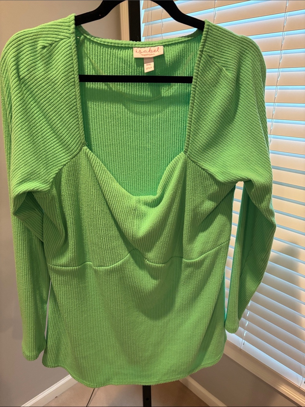 Isabel ribbed long sleeve